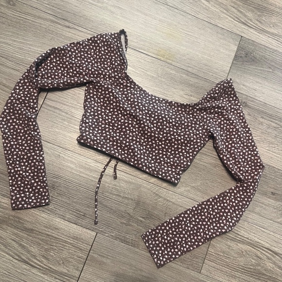 Aeropostale boho floral crop top - Picture 6 of 6